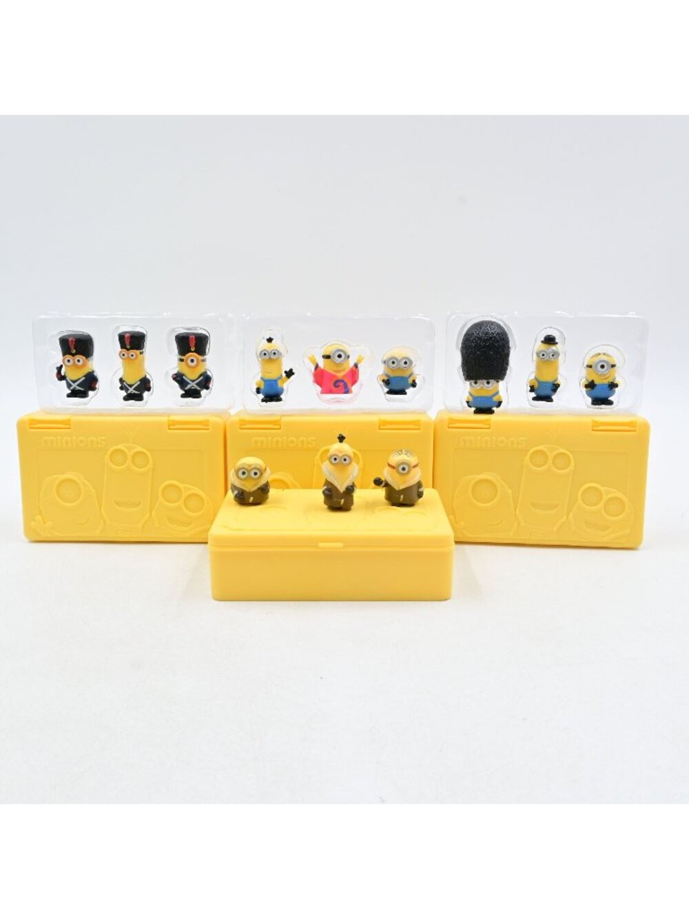 Despicable Me Micro Minions Movie Vive Le Minions Playsets Set Of 4